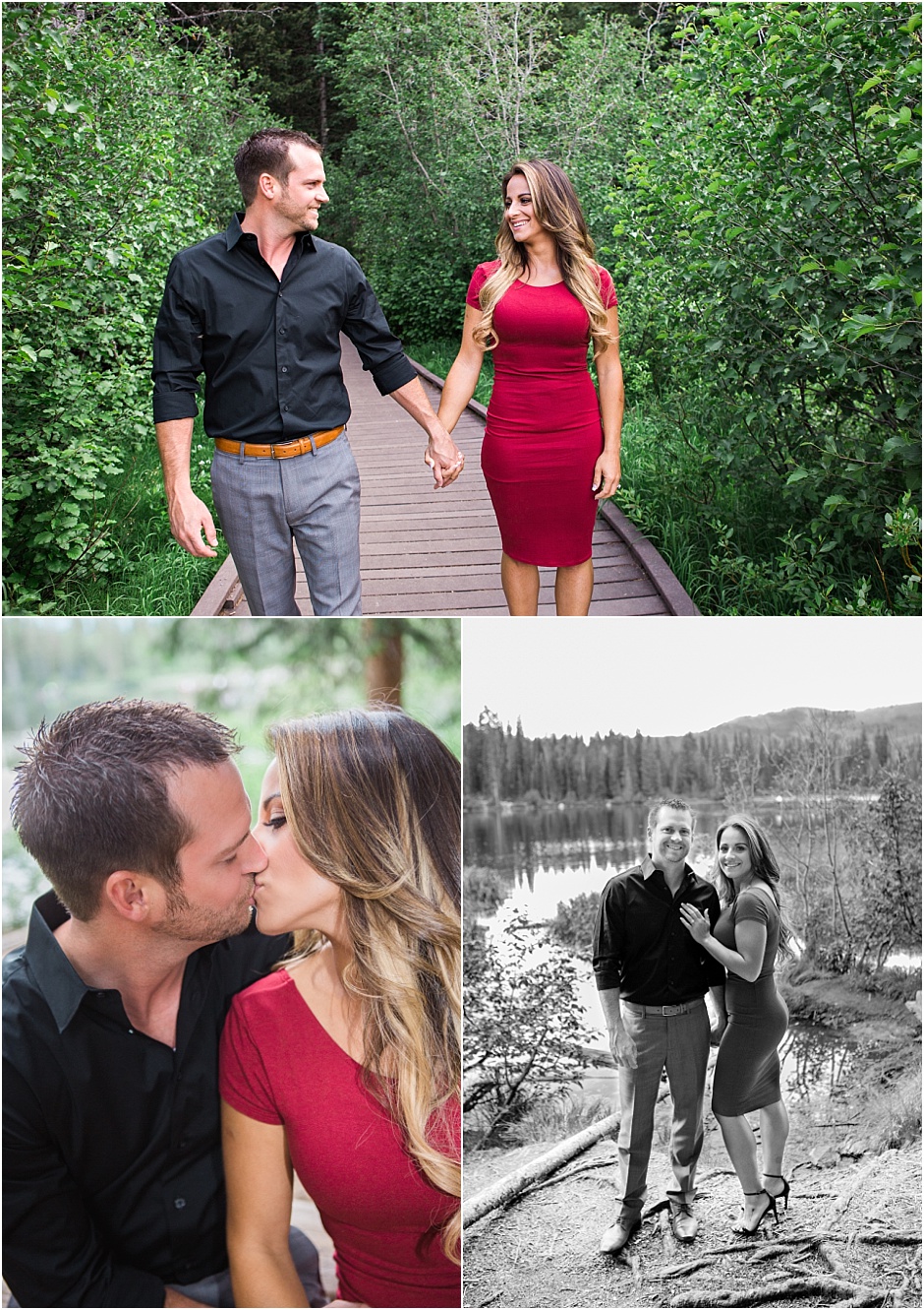 Silver Lake Engagements Utah Wedding Photographer Ashley Dehart Photography 