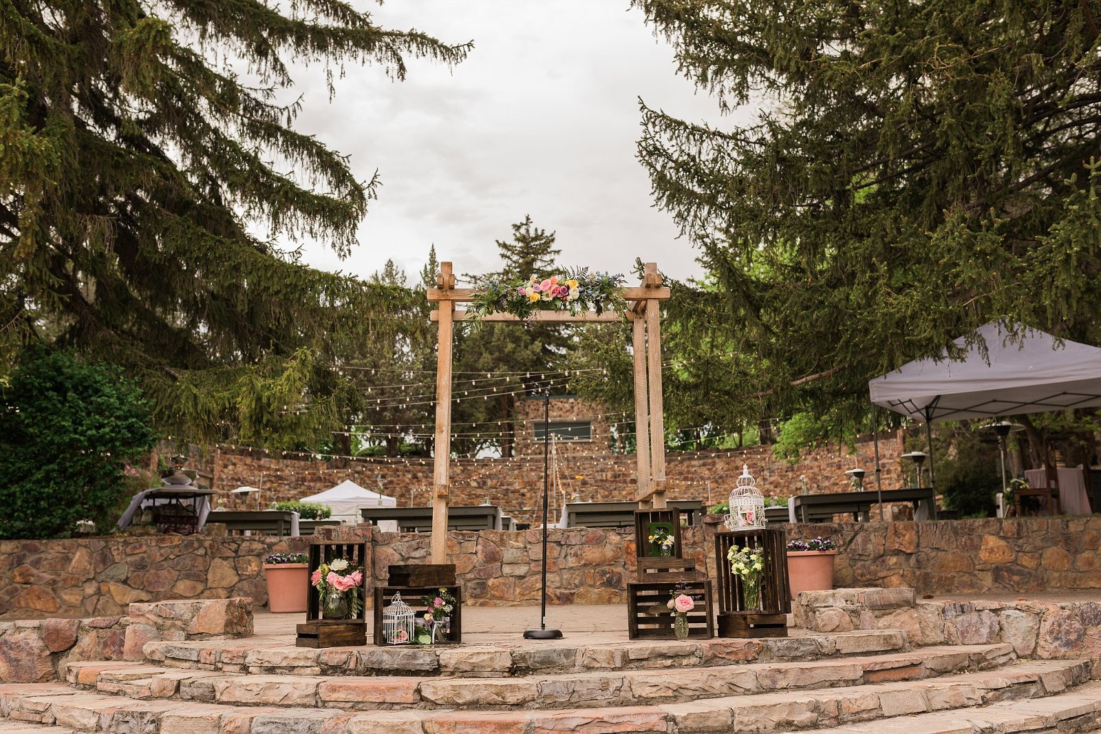 American Fork Amphitheater May Wedding Ashley DeHart Photography