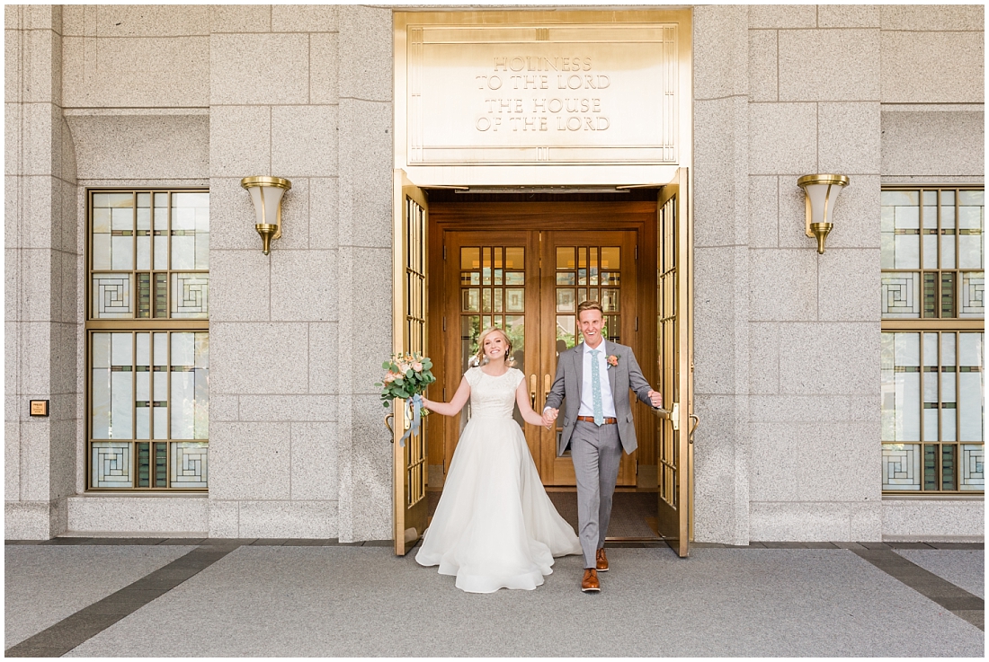 Draper Utah Lds Temple Wedding And Outdoor Reception Ashley