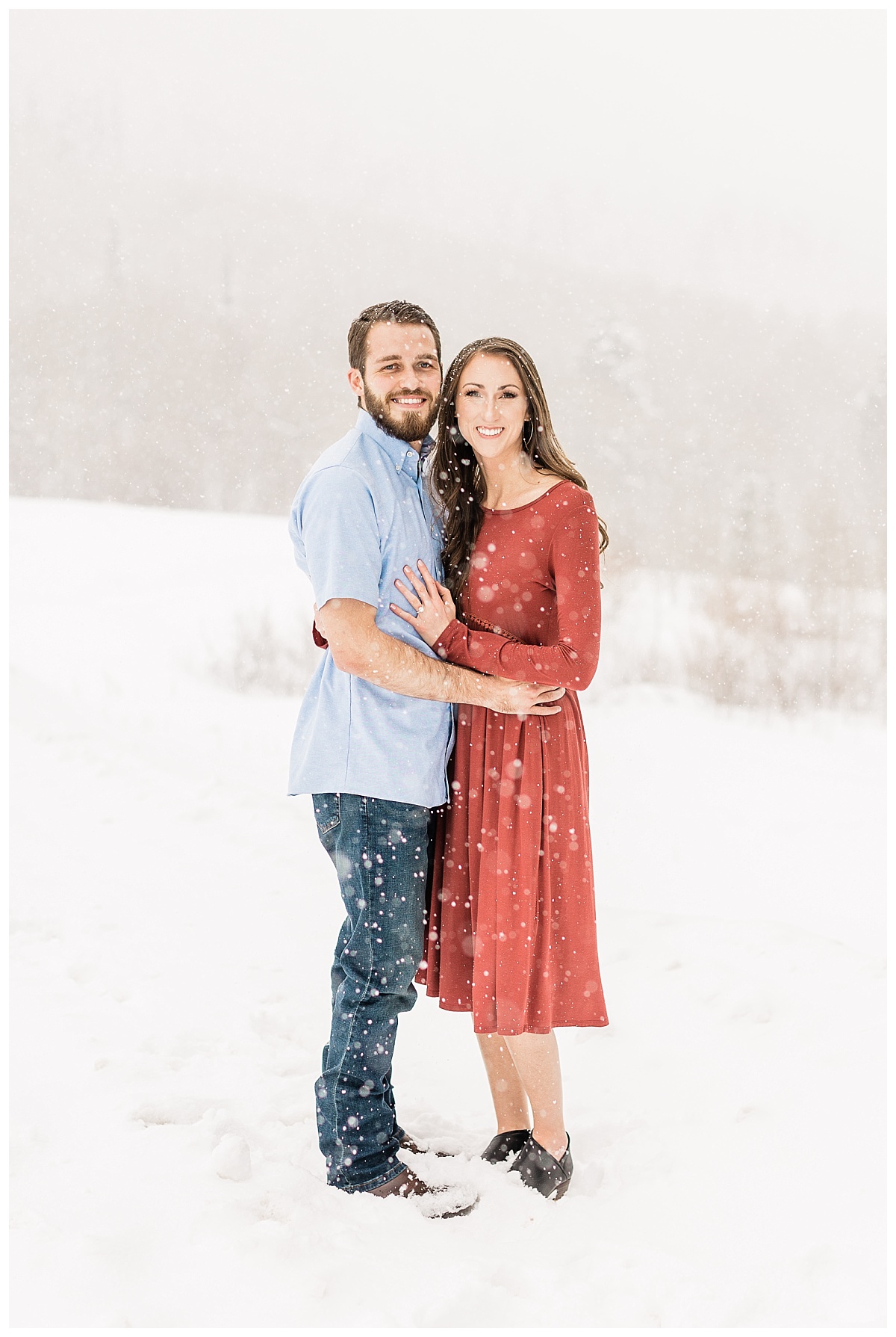 SNOWY TUNNEL SPRINGS ENGAGEMENTS