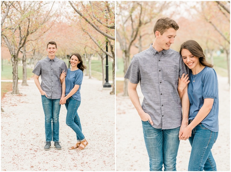 Utah State Capitol Engagement Session - Utah Wedding Photographer