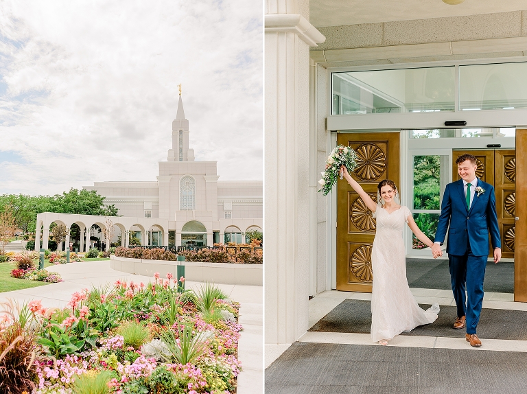 Bountiful LDS Temple Wedding, Utah Wedding Photographer Ashley DeHart