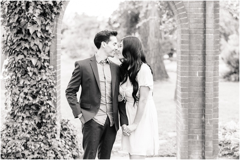 International Peace Garden Engagement Session in Salt Lake City - Utah Wedding Photographer