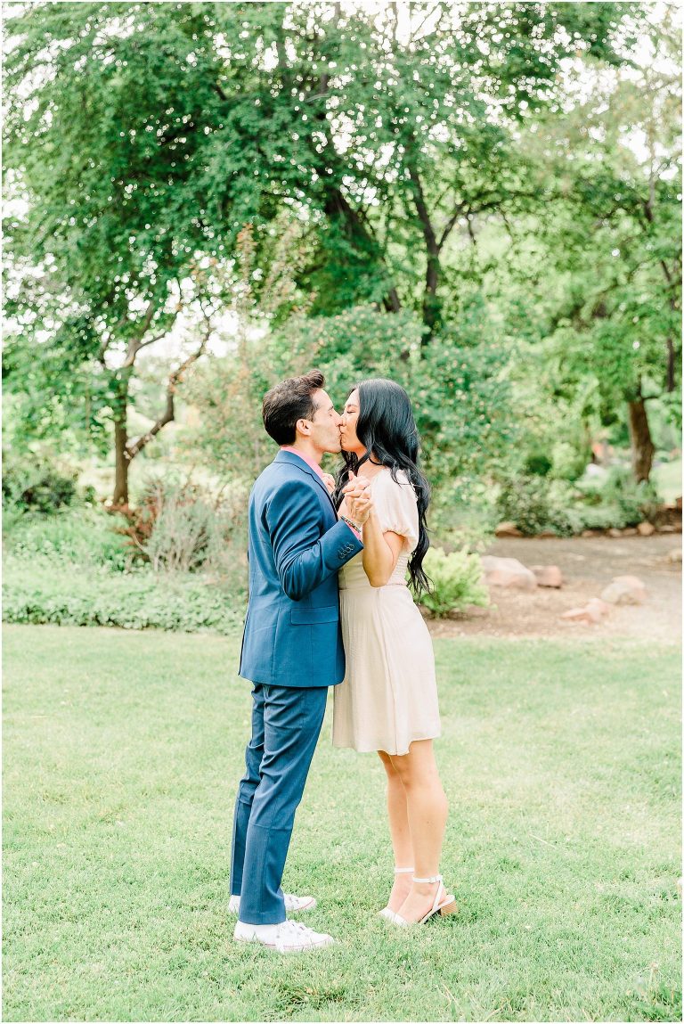 International Peace Garden Engagement Session in Salt Lake City - Utah Wedding Photographer