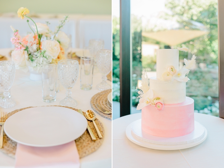 Red Butte Garden Wedding Ceremony in the Rose Garden - Utah Wedding Photographer