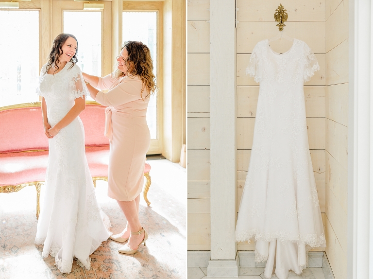 Bride's Suite at Walker Farms