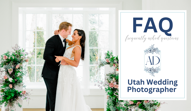 frequently asked questions for a wedding photographer