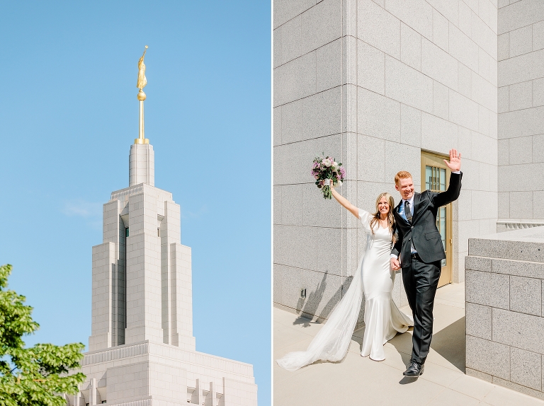 Draper Utah LDS Temple Wedding