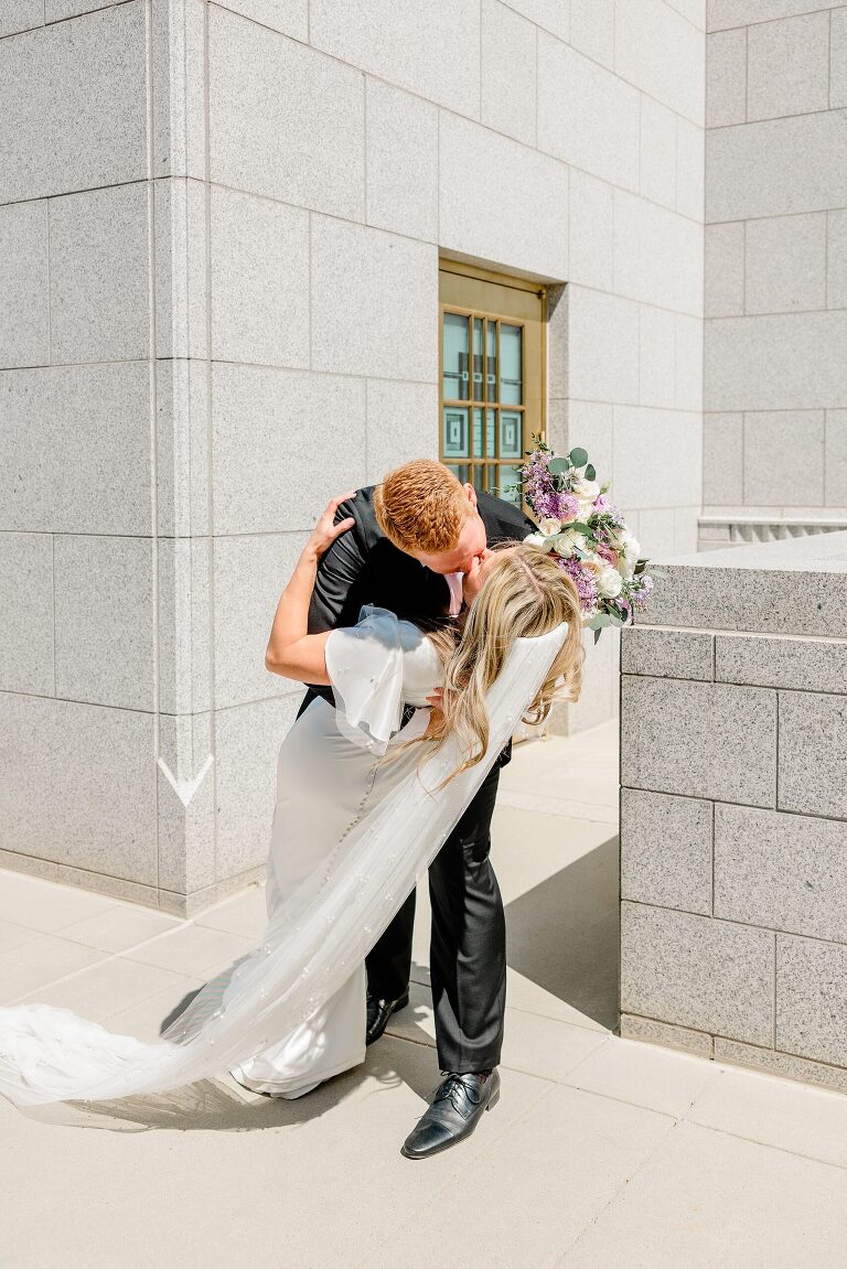 Draper Utah LDS Temple Wedding