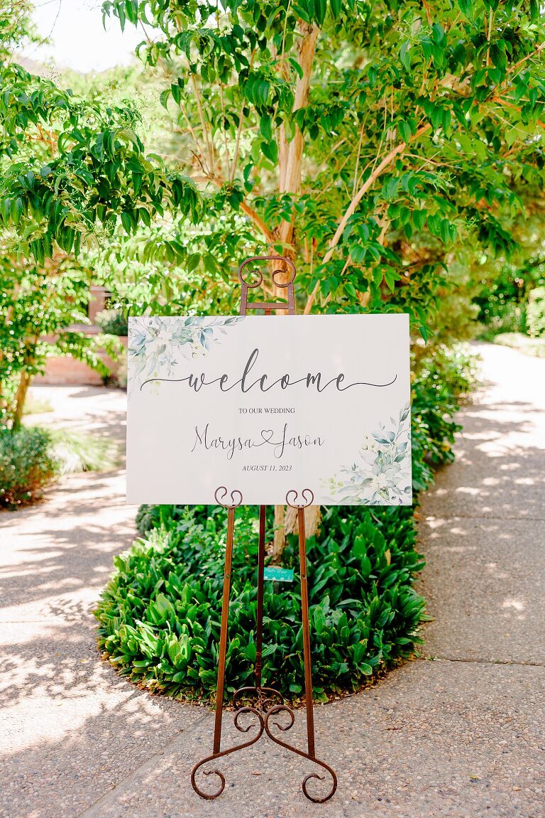 Red Butte Fragrance Garden Wedding