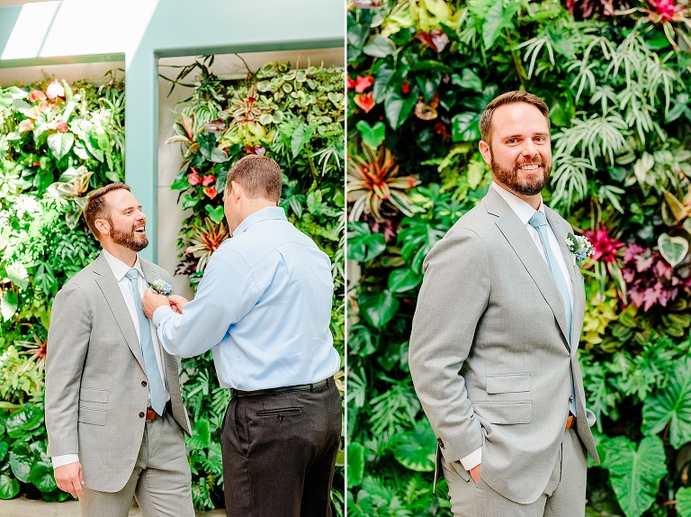 Red Butte Fragrance Garden Wedding