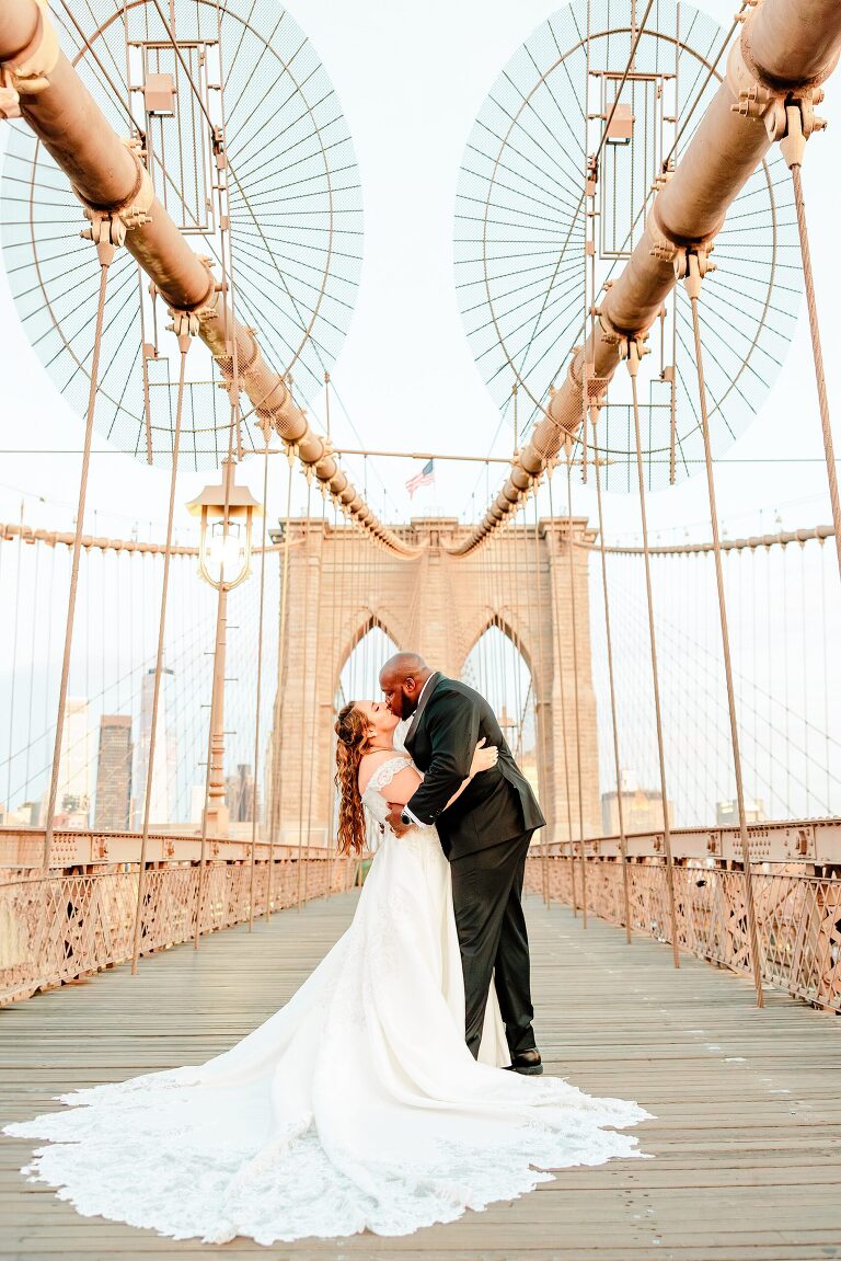 NYC Brookyln Bridge Wedding | Ashley DeHart Photography