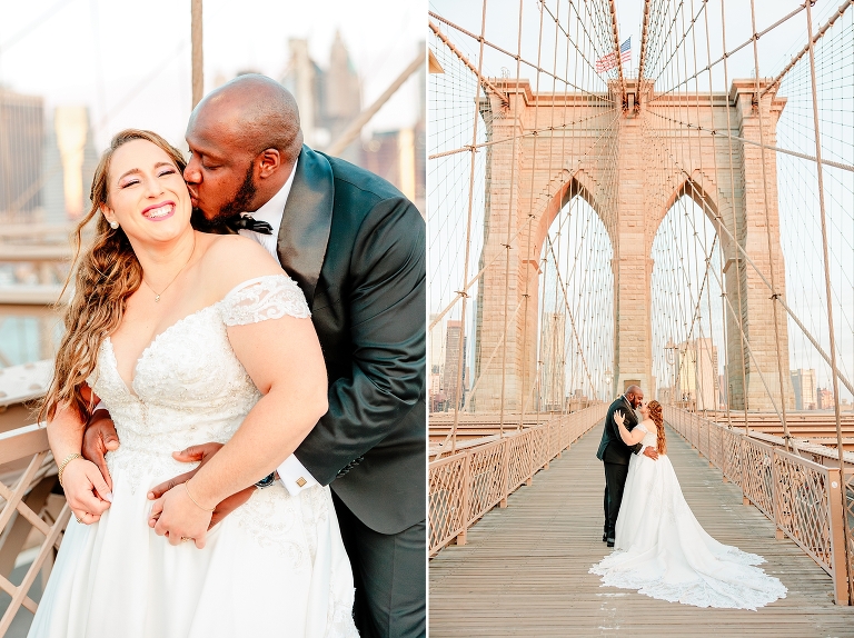 NYC Brookyln Bridge Wedding | Ashley DeHart Photography