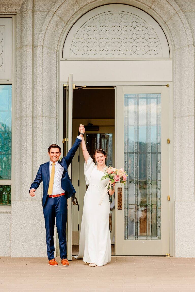 Walker Farms Wedding Reception + Orem LDS Temple Wedding | Ashley DeHart Photography