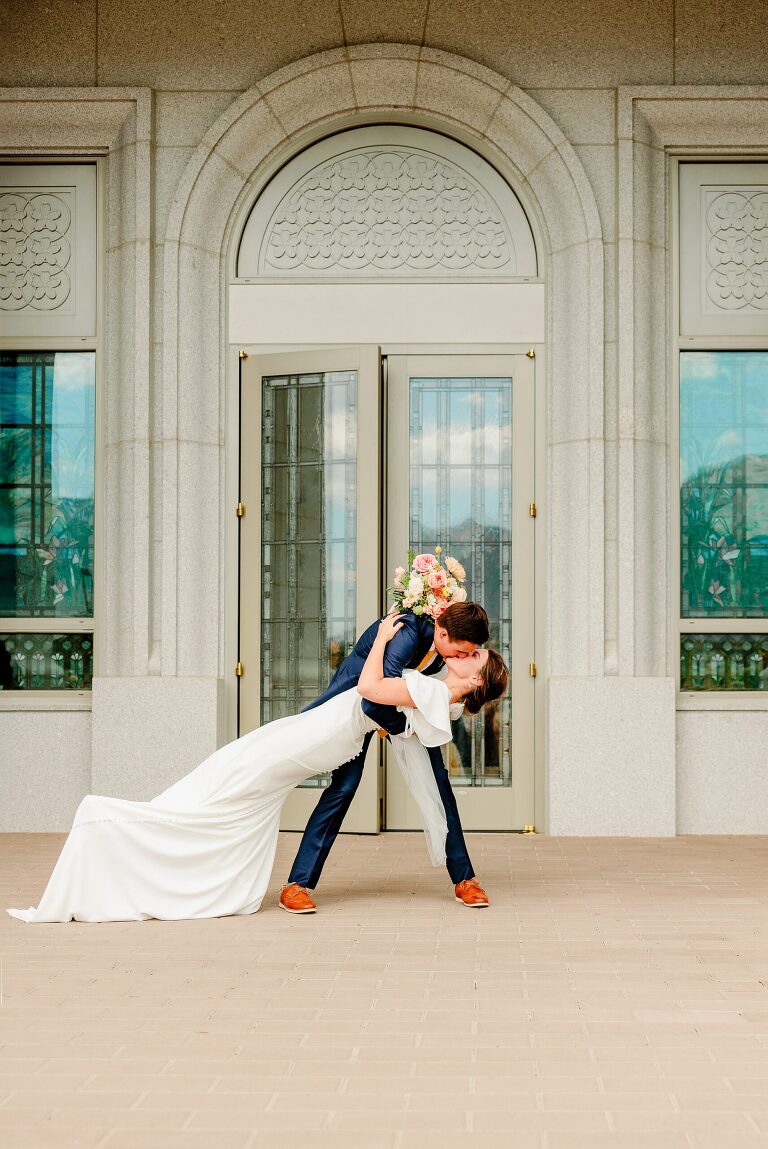 Walker Farms Wedding Reception + Orem LDS Temple Wedding | Ashley DeHart Photography