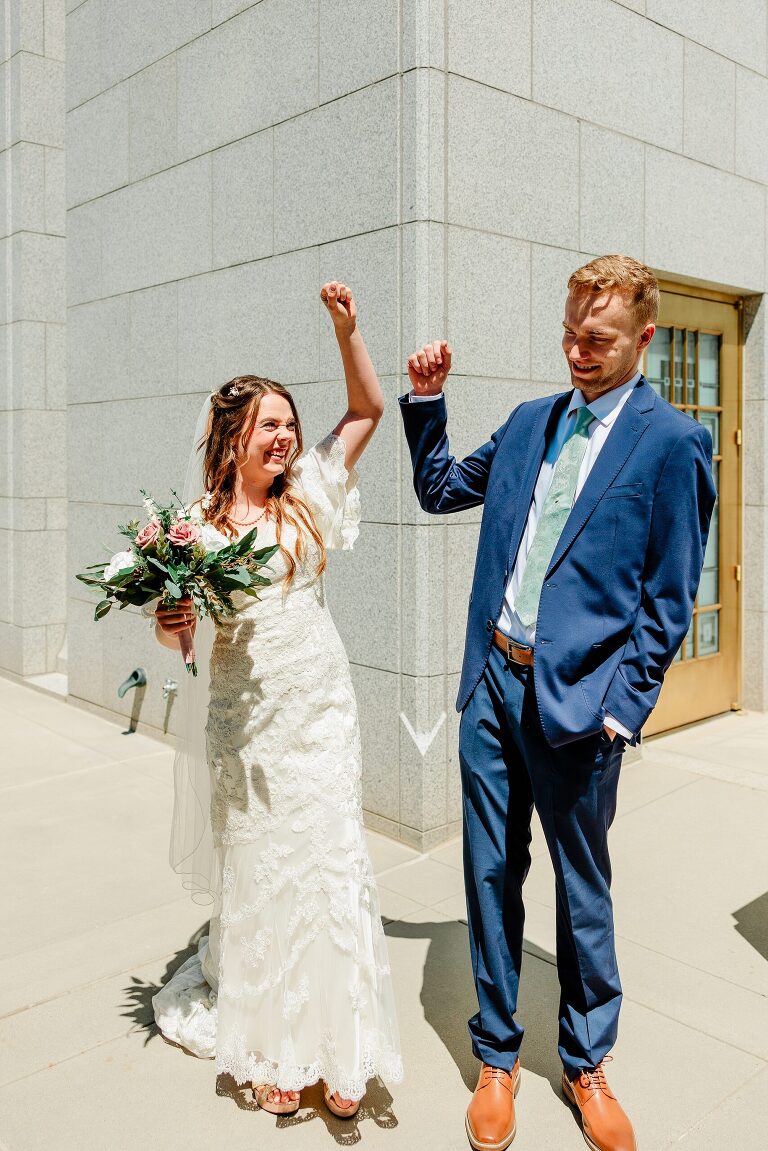 Draper Temple Wedding + Backyard Reception | Utah Wedding Photographer Ashley DeHart